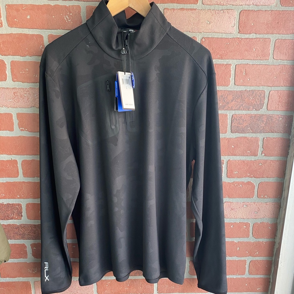 NWT RLX luxury pull over